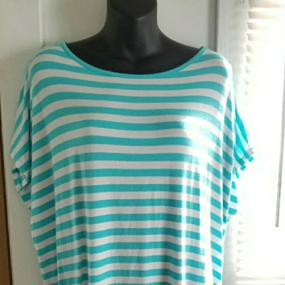 MICHAEL KORS WOMEN BLOUSE SHORT SLEEVE SZ. 1X